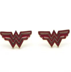 Pendientes Wonder Woman Logo WW DC Comics
