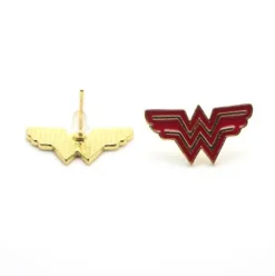 Pendientes Wonder Woman Logo WW DC Comics