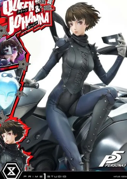 Persona 5 Estatua Premium Masterline Series 1/4 Makoto Niijima «Queen» & Johanna Bonus Version 42 cm