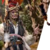 Piratas del Caribe: El Cofre del Hombre Muerto Figura DX 1/6 Pelegostos Chief Jack Sparrow