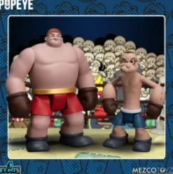 Popeye Figuras 5 Points Deluxe Set Popeye & Oxheart 9 cm