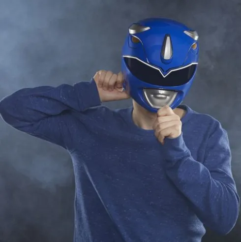 Power Rangers Lightning Collection Mighty Morphin Blue Ranger Helmet