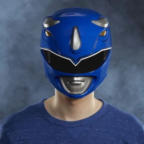 Power Rangers Lightning Collection Mighty Morphin Blue Ranger Helmet