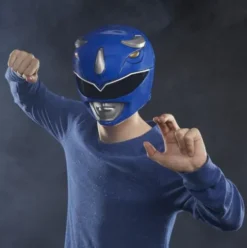 Power Rangers Lightning Collection Mighty Morphin Blue Ranger Helmet