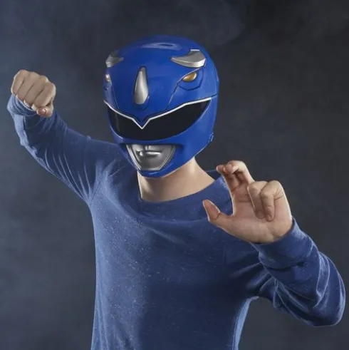 Power Rangers Lightning Collection Mighty Morphin Blue Ranger Helmet