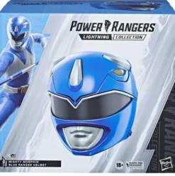 Power Rangers Lightning Collection Mighty Morphin Blue Ranger Helmet