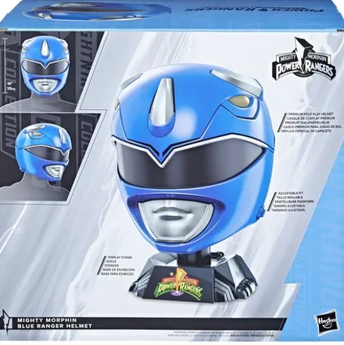Power Rangers Lightning Collection Mighty Morphin Blue Ranger Helmet