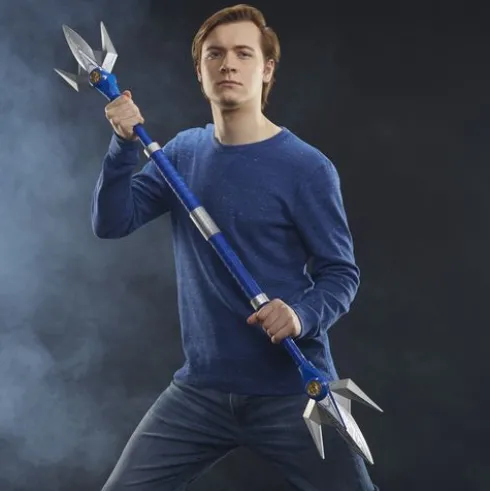 Power Rangers Lightning Collection Mighty Morphin Blue Ranger Power Lance