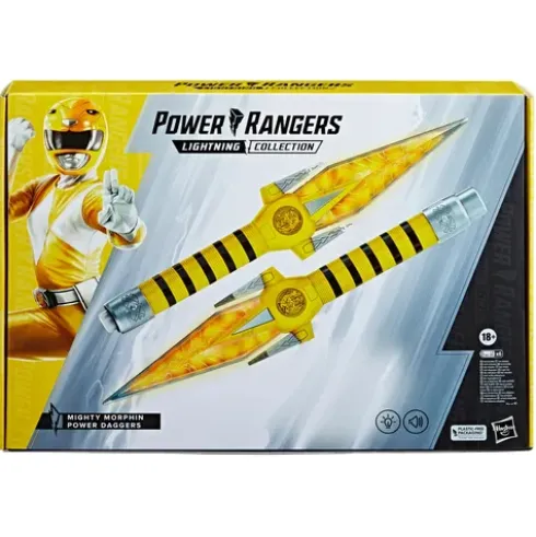 Power Rangers Lightning Collection Mighty Morphin Yellow Ranger Power Daggers