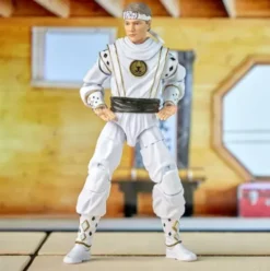 Power Rangers Lightning Collection Mighty Morphin X Cobra Kai Daniel LaRusso Morphed White Crane Ranger