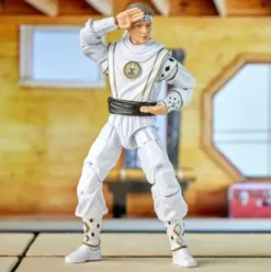 Power Rangers Lightning Collection Mighty Morphin X Cobra Kai Daniel LaRusso Morphed White Crane Ranger