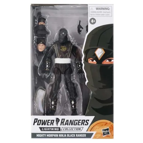 Power Rangers Lightning Collection Monsters Mighty Morphin Ninja Black Ranger