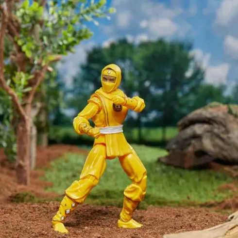 Power Rangers Lightning Collection Mighty Morphin Ninja Yellow Ranger