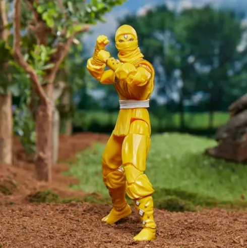 Power Rangers Lightning Collection Mighty Morphin Ninja Yellow Ranger