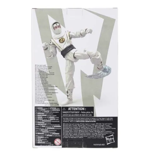 Power Rangers Lightning Collection Monsters Mighty Morphin Ninja White Ranger