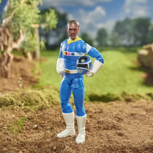 Power Rangers Lightning Collection In Space Blue Ranger & Galaxy Glider