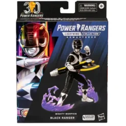 Power Rangers Lightning Collection Remastered Mighty Morphin Black Ranger