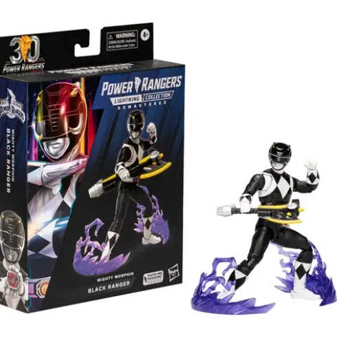 Power Rangers Lightning Collection Remastered Mighty Morphin Black Ranger