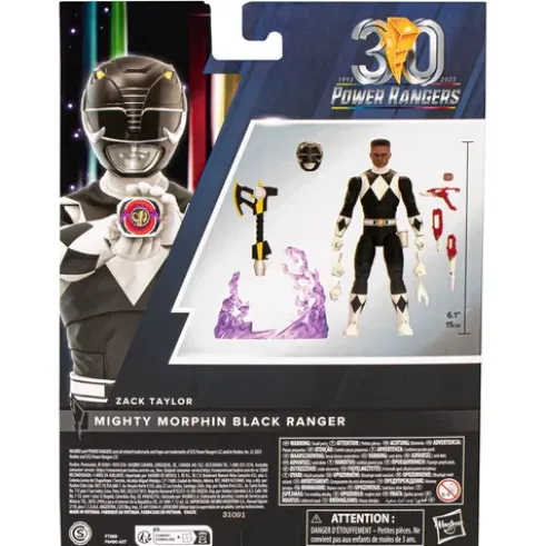 Power Rangers Lightning Collection Remastered Mighty Morphin Black Ranger