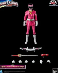 Power Rangers Turbo Figura FigZero 1/6 Pink Turbo Power Ranger 30 cm