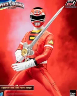 Power Rangers Turbo Figura FigZero 1/6 Red Turbo Power Ranger 30 cm