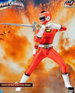 Power Rangers Turbo Figura FigZero 1/6 Red Turbo Power Ranger 30 cm