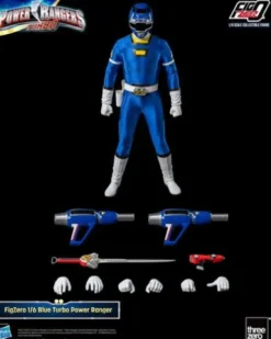 Power Rangers Turbo Figura FigZero 1/6 Blue Turbo Power Ranger 30 cm