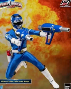 Power Rangers Turbo Figura FigZero 1/6 Blue Turbo Power Ranger 30 cm