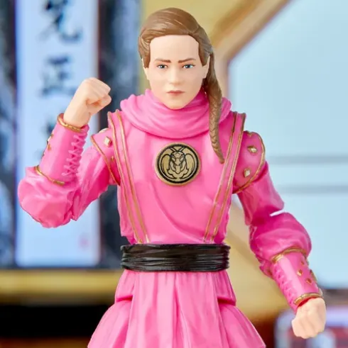 Power Rangers x Cobra Kai Ligtning Collection Figura Morphed Samantha LaRusso Pink Mantis Ranger