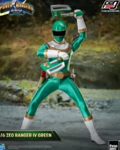 Power Rangers Zeo Figura FigZero 1/6 Ranger IV Green 30 cm