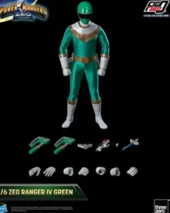 Power Rangers Zeo Figura FigZero 1/6 Ranger IV Green 30 cm