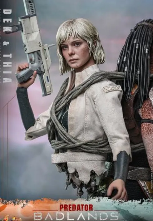 Predator Badlands Figura Movie Masterpiece 1/6 Dek & Thia 30 cm