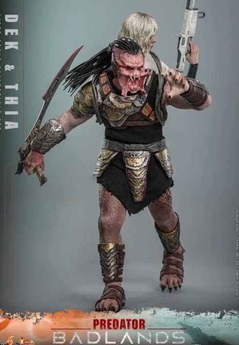 Predator Badlands Figura Movie Masterpiece 1/6 Dek & Thia 30 cm