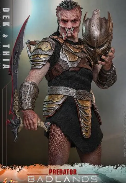 Predator Badlands Figura Movie Masterpiece 1/6 Dek & Thia 30 cm
