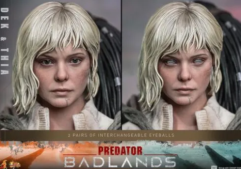 Predator Badlands Figura Movie Masterpiece 1/6 Dek & Thia 30 cm