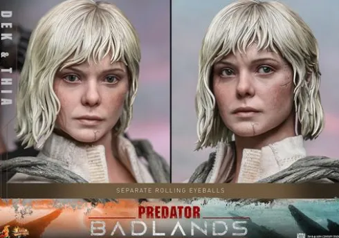 Predator Badlands Figura Movie Masterpiece 1/6 Dek & Thia 30 cm
