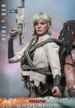 Predator Badlands Figura Movie Masterpiece 1/6 Dek & Thia 30 cm