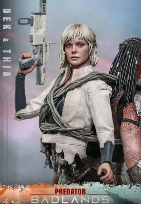Predator Badlands Figura Movie Masterpiece 1/6 Dek & Thia 30 cm