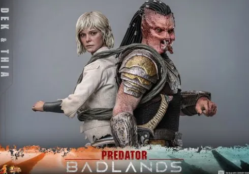 Predator Badlands Figura Movie Masterpiece 1/6 Dek & Thia 30 cm