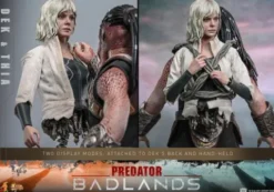 Predator Badlands Figura Movie Masterpiece 1/6 Dek & Thia 30 cm