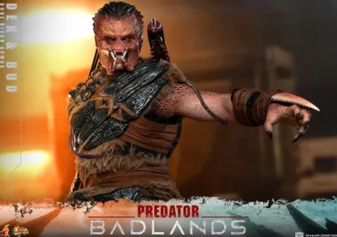 Predator: Badlands Movie Masterpiece Pack de 2 Figuras 1/6 Dek (Bone Bison Armor) and Bud 31 cm