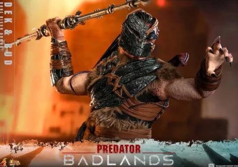Predator: Badlands Movie Masterpiece Pack de 2 Figuras 1/6 Dek (Bone Bison Armor) and Bud 31 cm