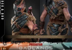 Predator: Badlands Movie Masterpiece Pack de 2 Figuras 1/6 Dek (Bone Bison Armor) and Bud 31 cm