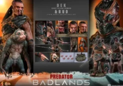 Predator: Badlands Movie Masterpiece Pack de 2 Figuras 1/6 Dek (Bone Bison Armor) and Bud 31 cm