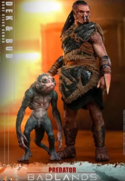 Predator: Badlands Movie Masterpiece Pack de 2 Figuras 1/6 Dek (Bone Bison Armor) and Bud 31 cm