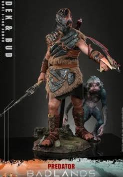 Predator: Badlands Movie Masterpiece Pack de 2 Figuras 1/6 Dek (Bone Bison Armor) and Bud 31 cm