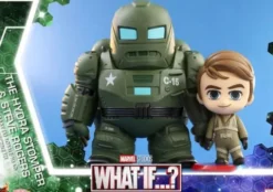¿Qué pasaría si…? Minifiguras Cosbaby (S) Hydra Stomper & Steve Rogers 10 cm