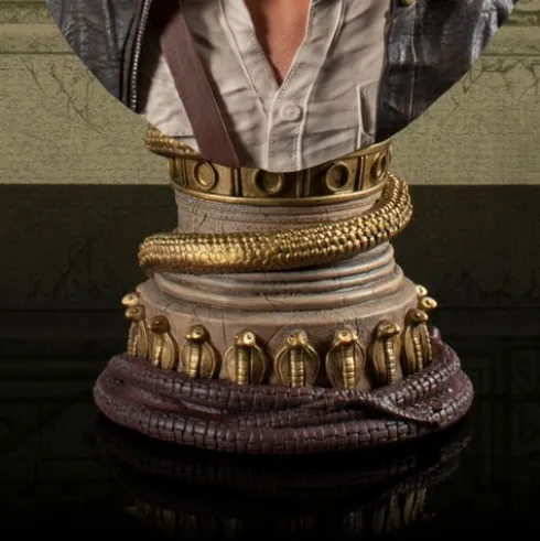 Raiders of the Lost Ark Indiana Jones Legends in 3-Dimensions Bust