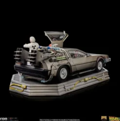 Regreso al Futuro Estatua 1/10 Art Scale DeLorean Full Set 23 cm