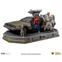 Regreso al Futuro Estatua 1/10 Art Scale DeLorean Full Set 23 cm